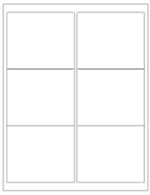 A blank white square featuring four smaller squares arranged within it.